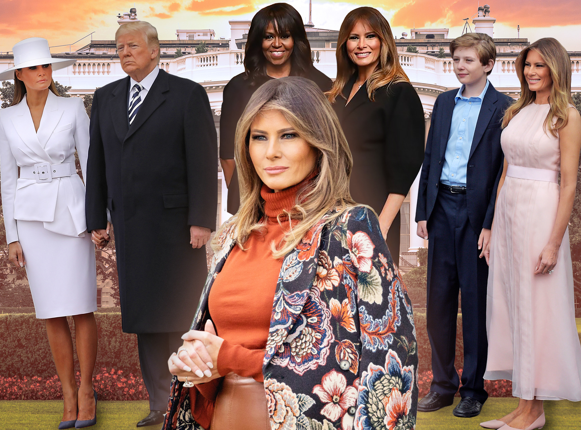 Melania Trump Feature, White House Melania Trump Feature, White House